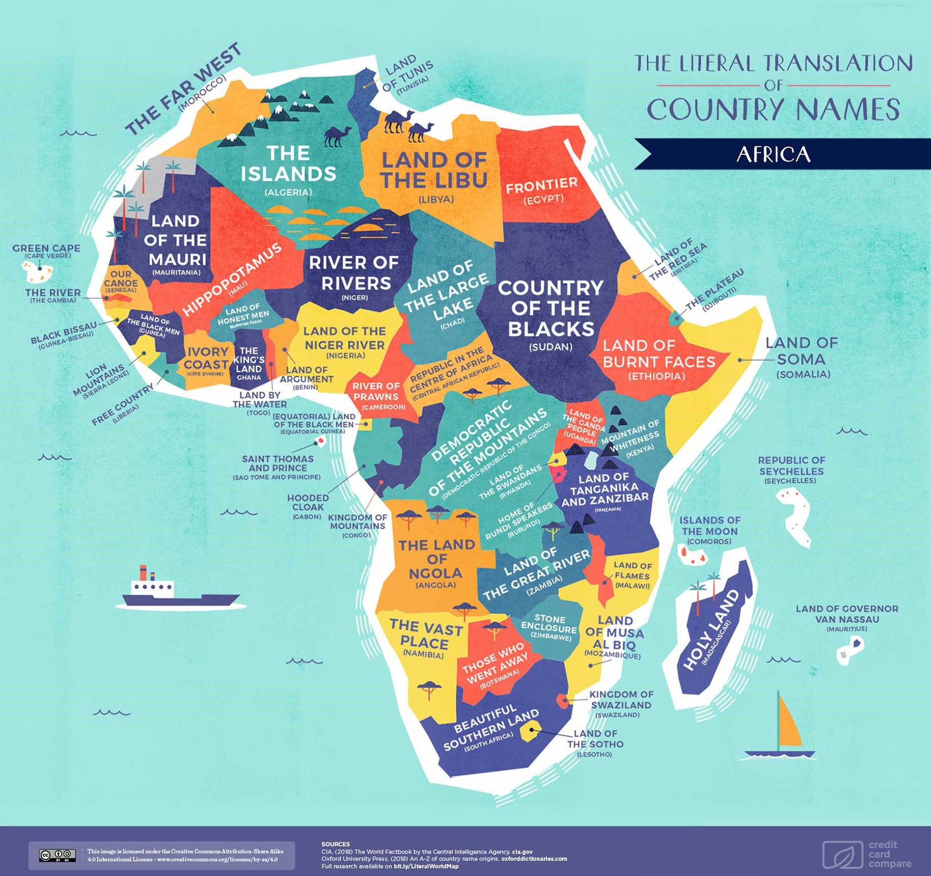 Africa Map Names Visual Capitalist