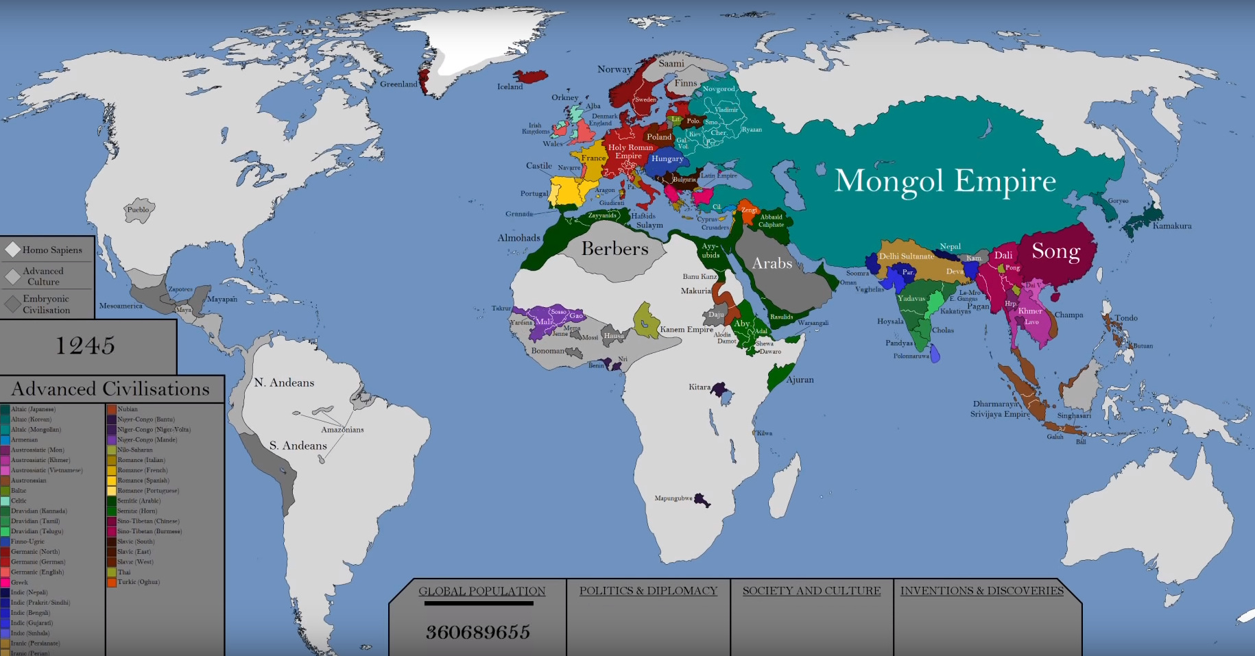 World Map Through History The History of the World, in One Video   Visual Capitalist