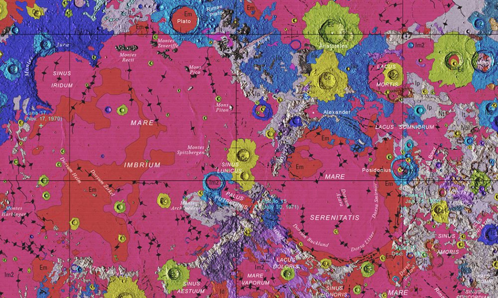 Russain Lunar Geologic Maps