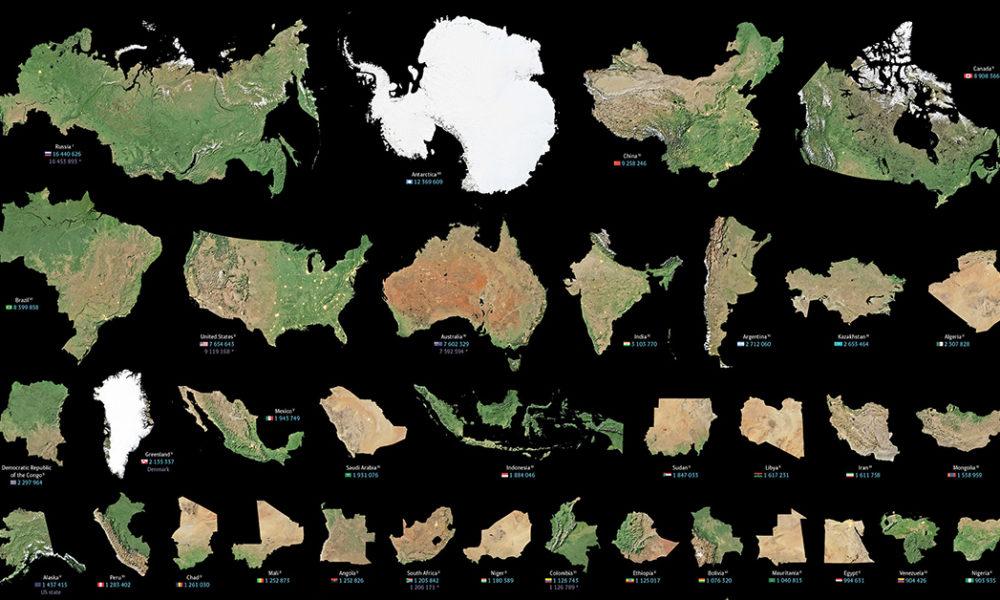 New world map is a more accurate Earth and shows Africa's full
