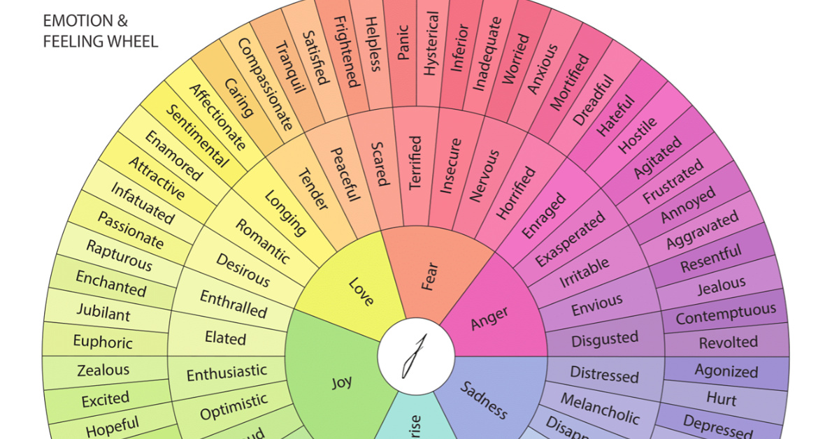 A Visual Guide To Human Emotion Visual Capitalist