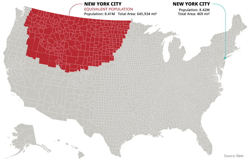us population density change map
