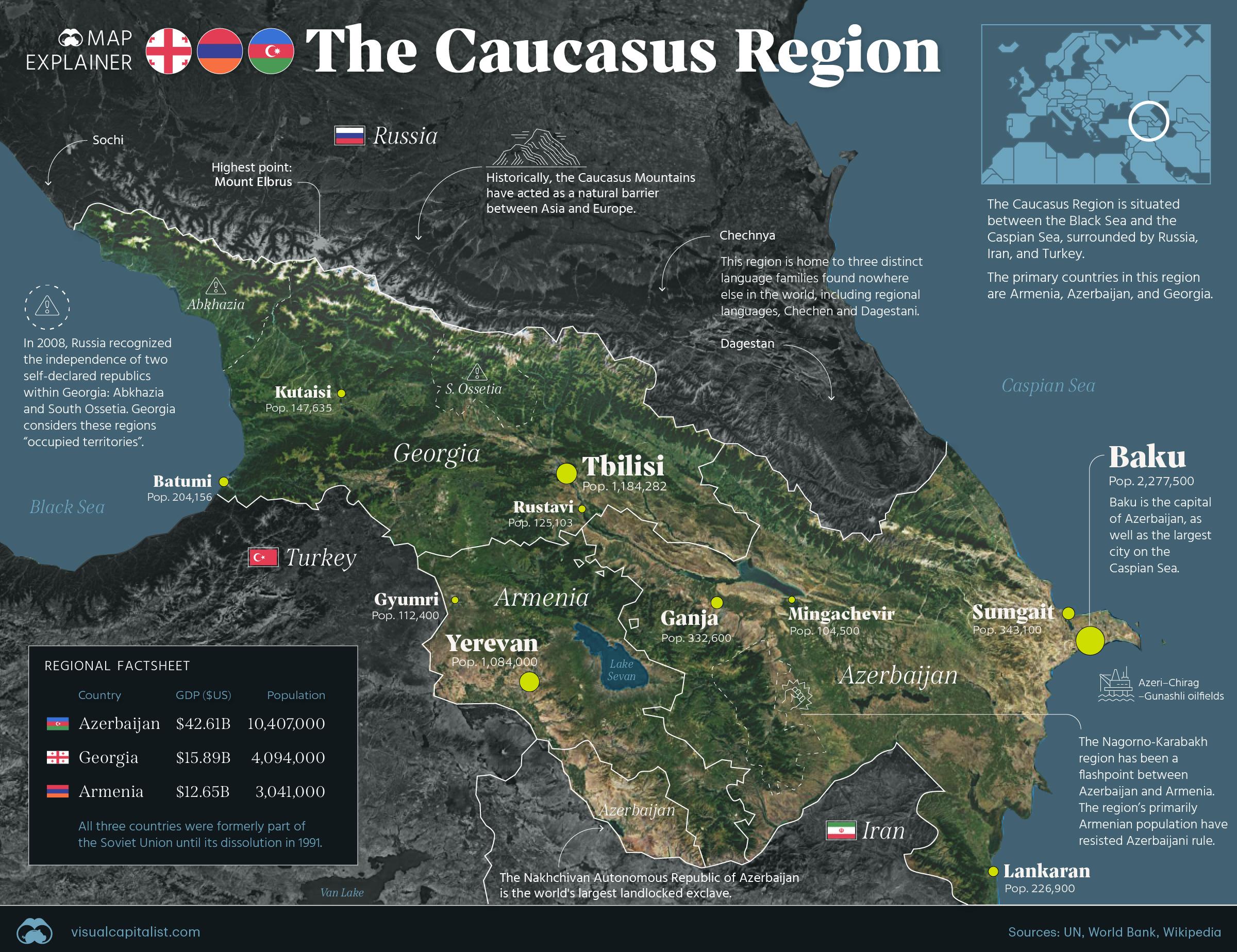 caucasian people map