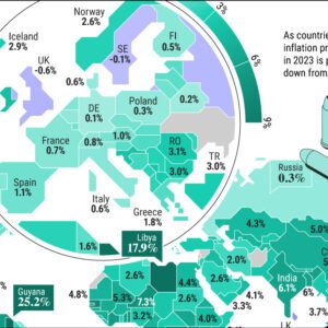 Mapped: Global Energy Prices, by Country in 2022