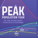 This cropped chart tracks the seven most populous countries and their population every year between 1975 and 2100.