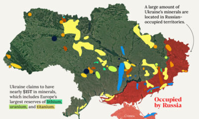 Mapped: Ukraine's Mineral Resources